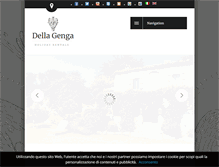 Tablet Screenshot of dellagenga.it